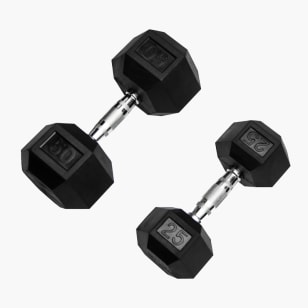Rogue Dumbbells Weight Training Rubber Hex Rogue Fitness GB
